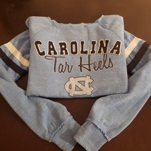 Tar Heels Blue Sweatshirt Womens Small